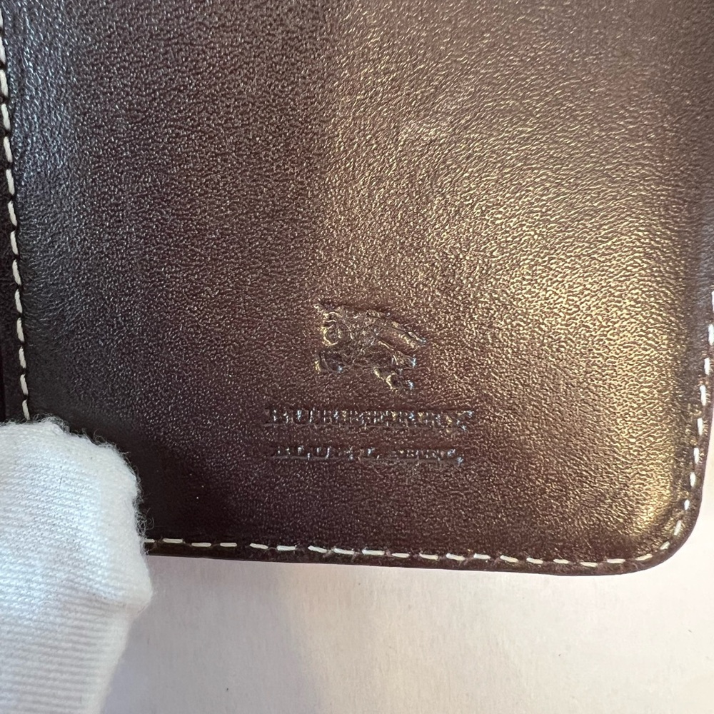Burberry Blue Label Plaid KISSLOCK Wallet - Picture 7 of 14
